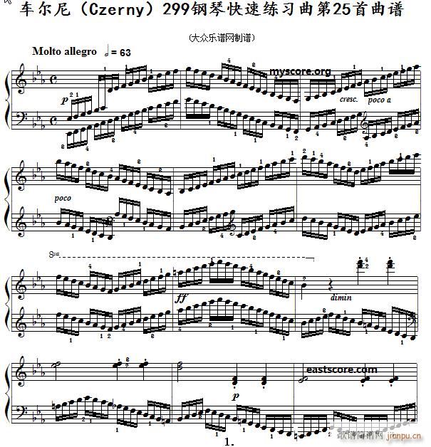 ܇(ch) ٿپ Czerny 299 25 ʾ(V)1