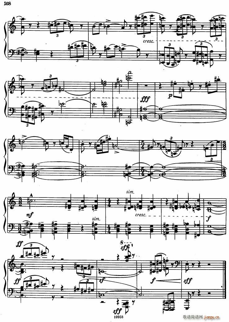 Bartok SZ 107 Mikrokosmos for Piano 140 153(V)29