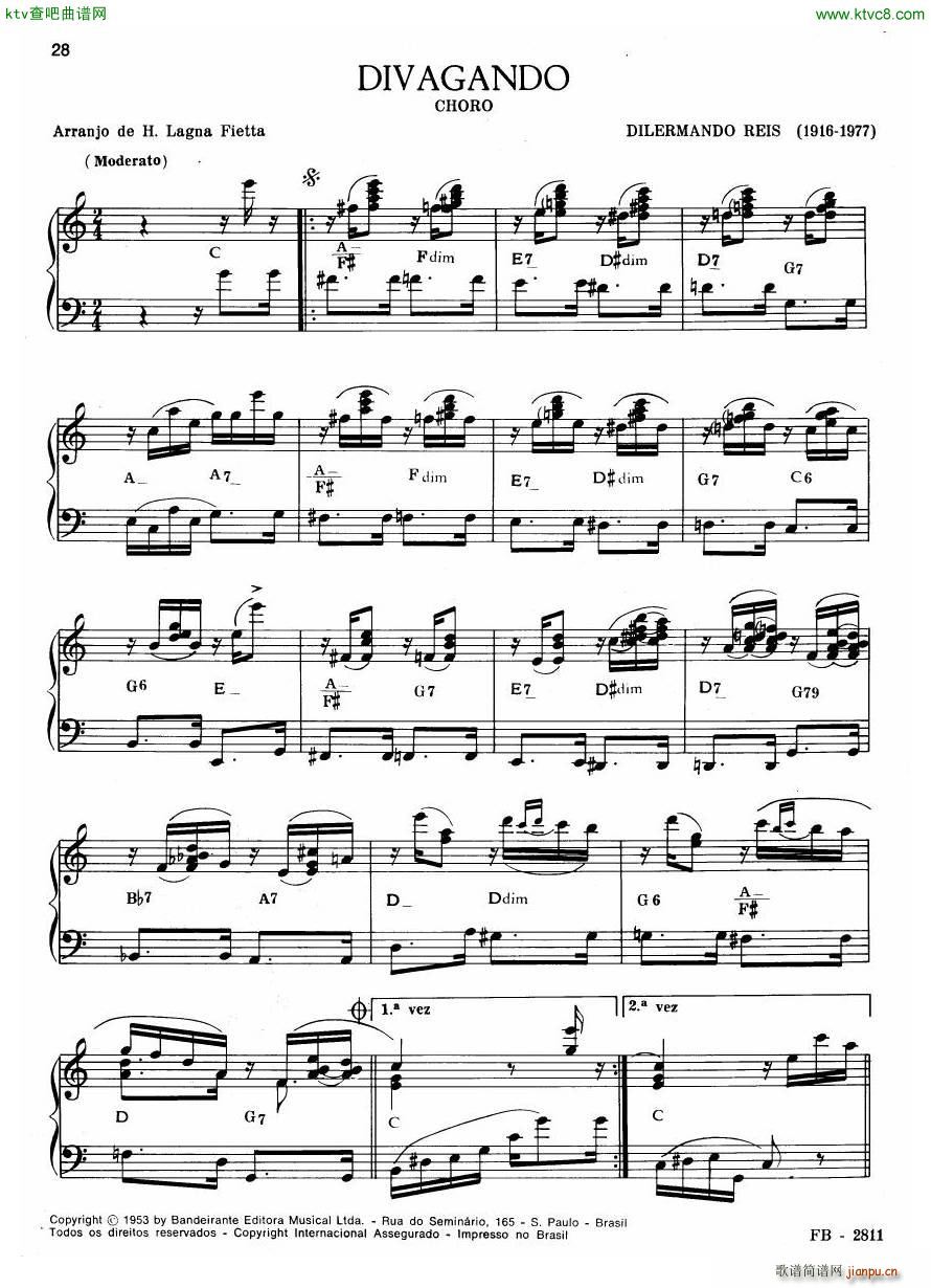 Centenrio do Choro Vol 1 20 Choros Para Piano(V)27