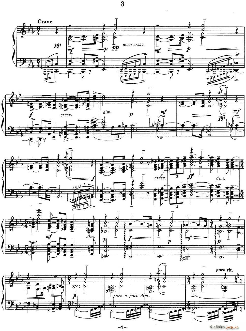 լZ (hu)3 Etudes tableaux Op 33 No 3(V)1