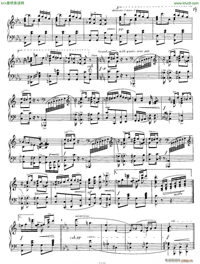 Albright Grand Sonata in Rag(V)19