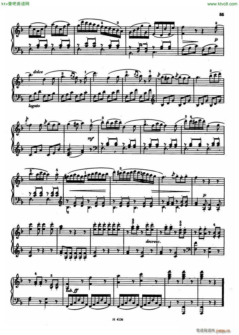 Czech piano variations from 18th century(V)33