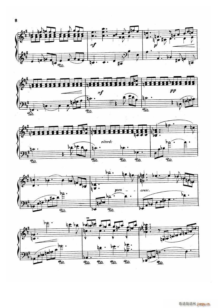 Albeniz op 72 Piano Sonata no 4(V)8