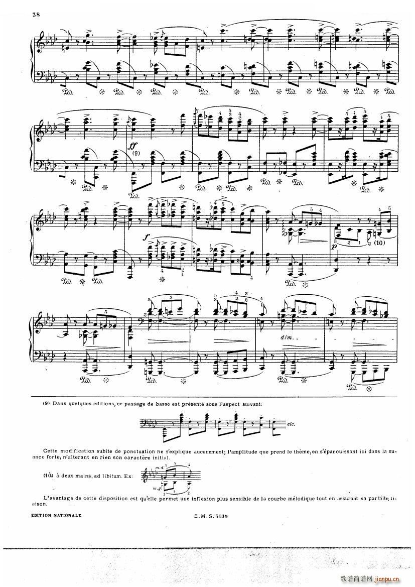 Chopin Cortot 4 Ballades(V)38