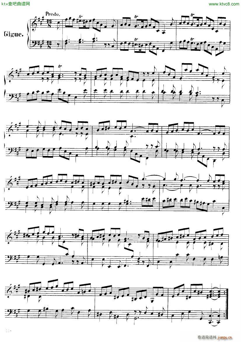 Handel Suite in F minor G204 207(V)5