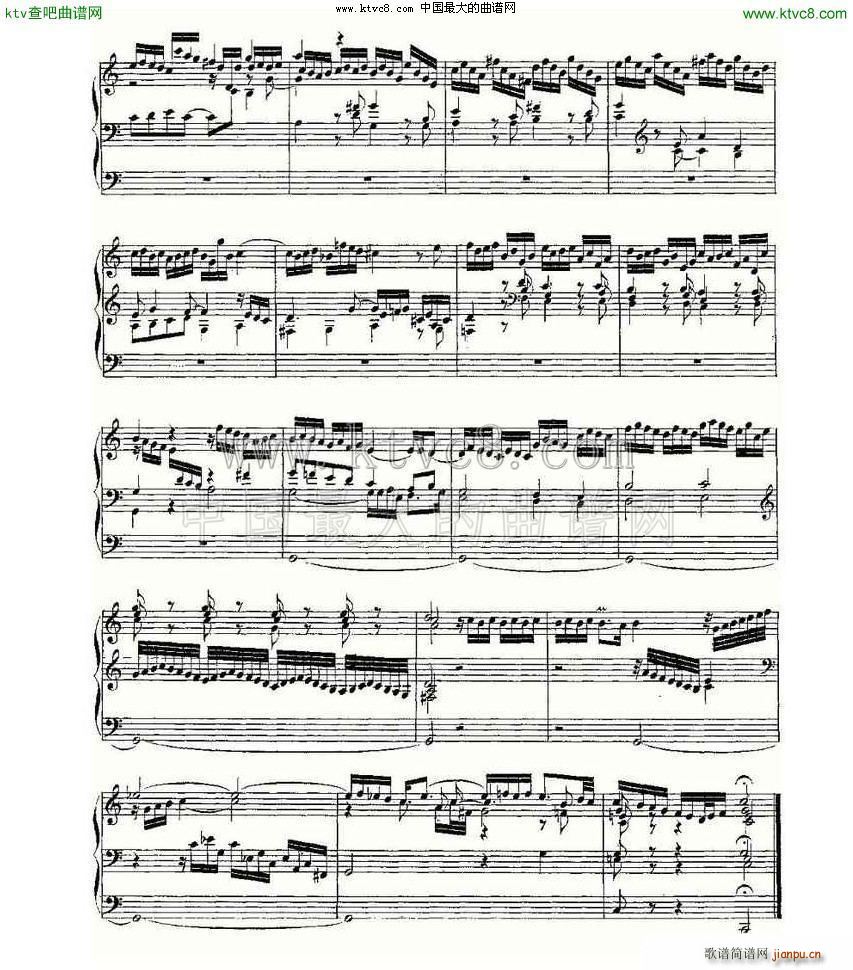Prelude and Fugue in C Major BWV 531 L(fng)V(ʮּ)7