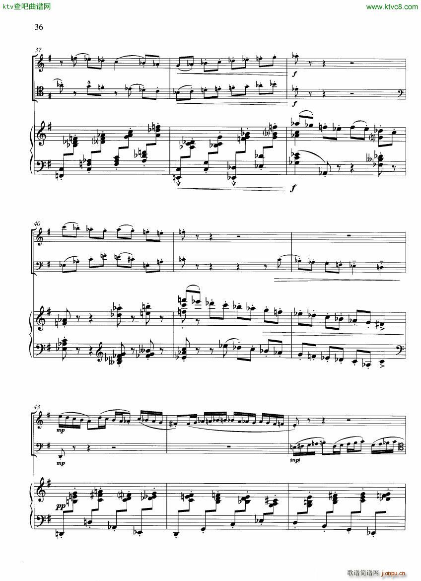 Francaix Trio for oboe bassoon and piano (V)9