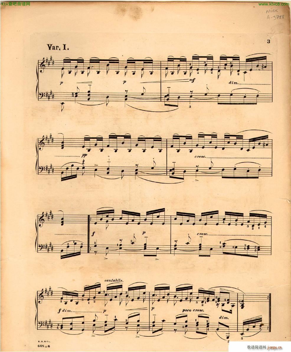 Bulow haendel harmonious blacksmith(V)3