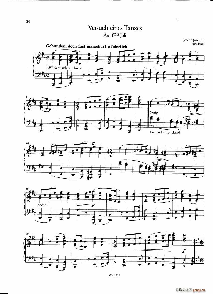 Brahms and his friends Anthology 1(V)34