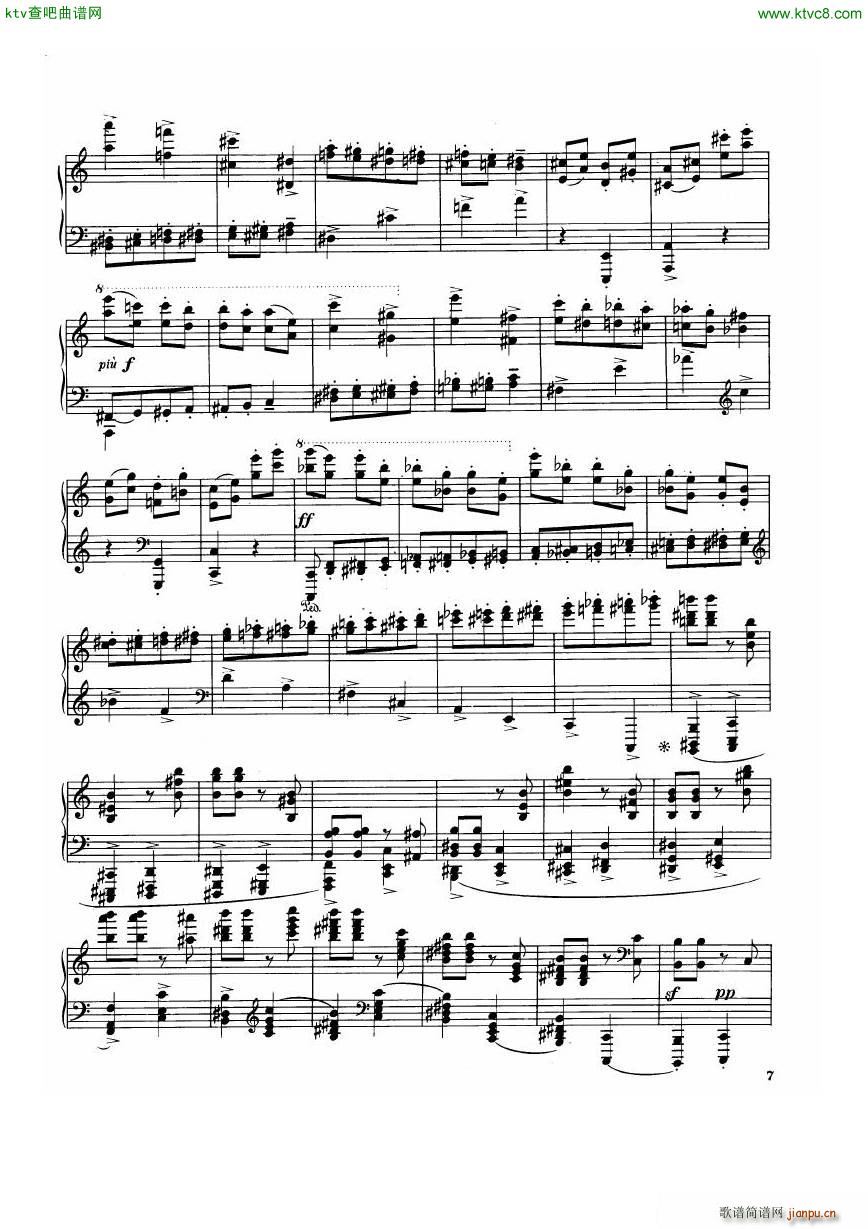 Dohnnyi op 11 Four Rhapsodies(V)34