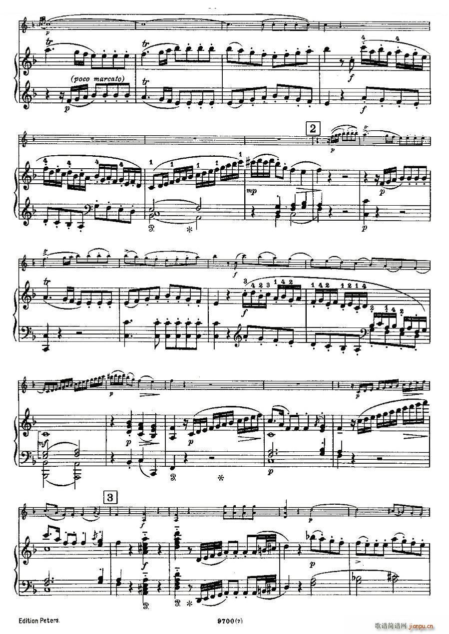 Mozart Violin Sonata No 7 KV 376 СQ(СV)11