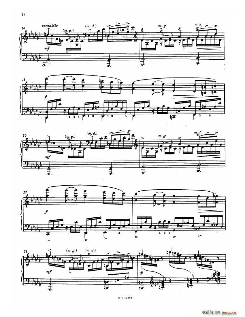 Faure 13 Barcarolle(V)46
