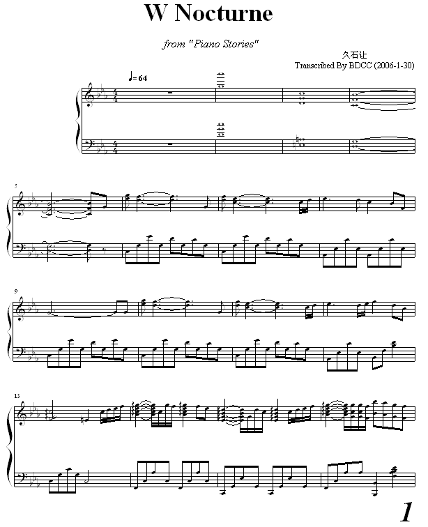 WNocturne(V)1