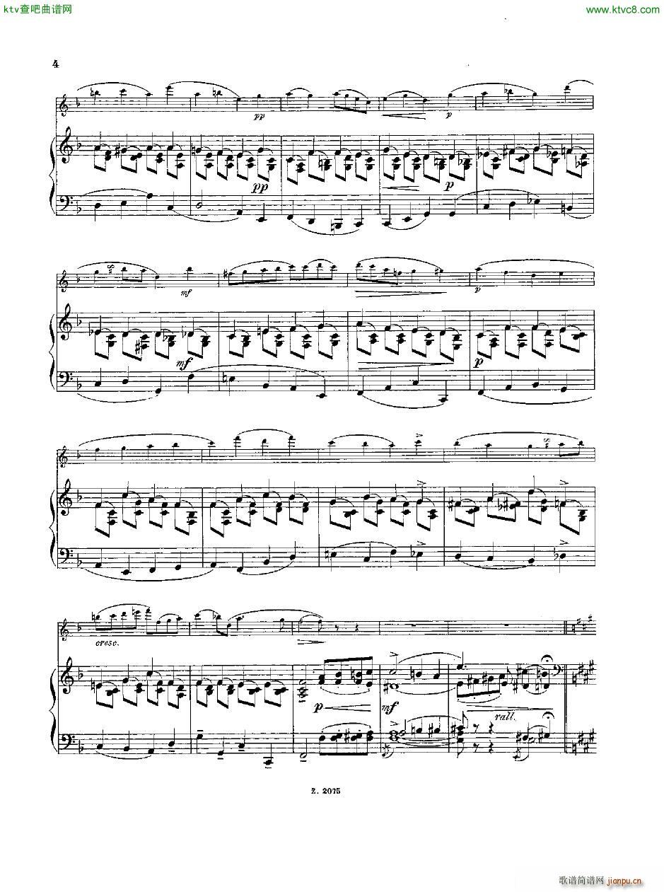 Andersen op 55 Acht Vortragsstcke fl pno(V)47