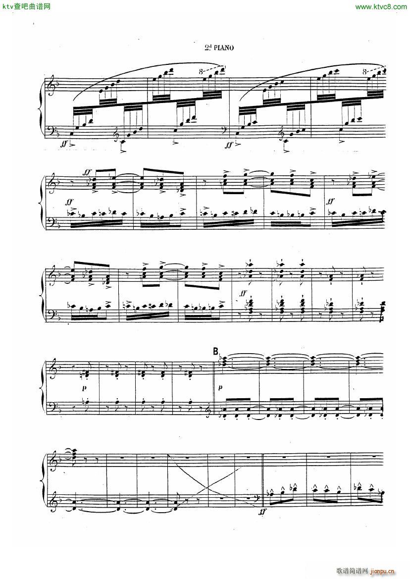 Chabrier Espana for two pianos(V)21