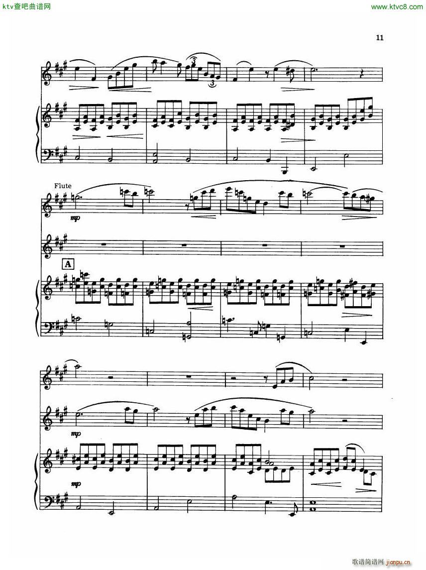 Madeleine Dring Trio For Flute Oboe And Piano(V)21