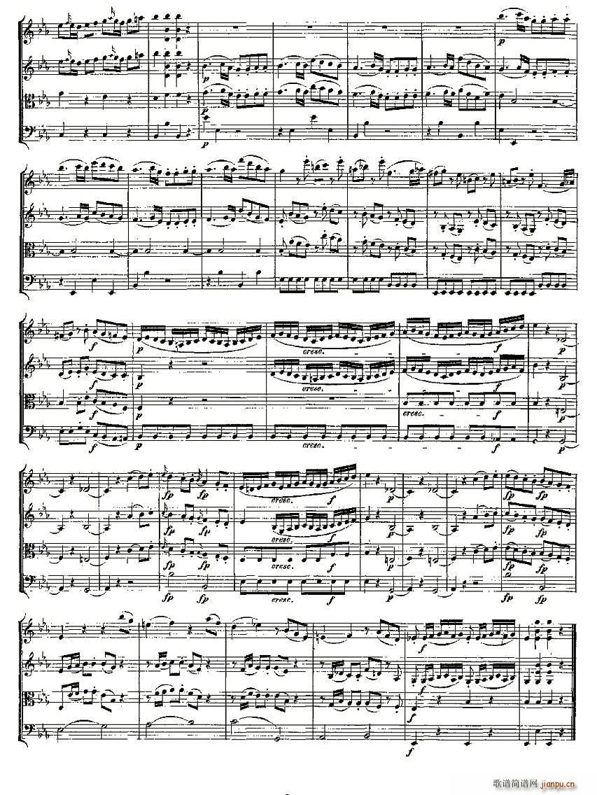 Quartet No 7 in Eb Major K 160 E{Ҙ(l )(V)3