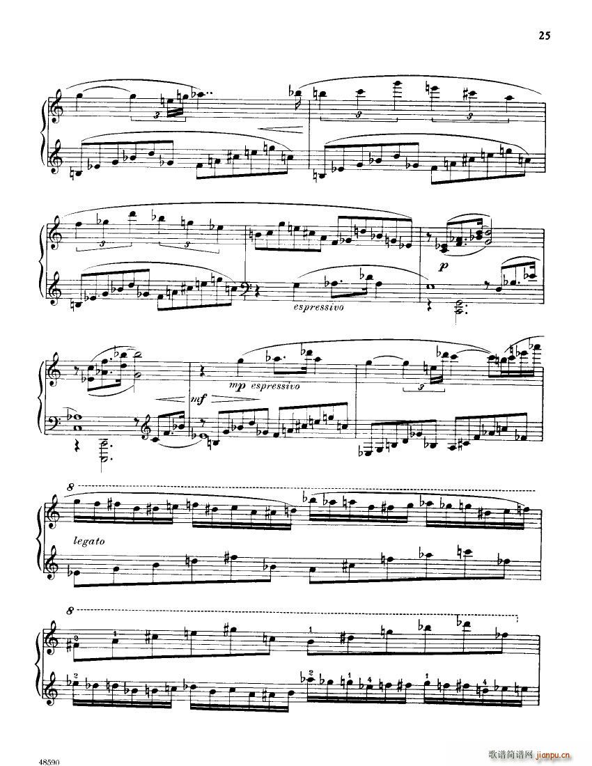 Barber op 26 Piano Sonata(V)3