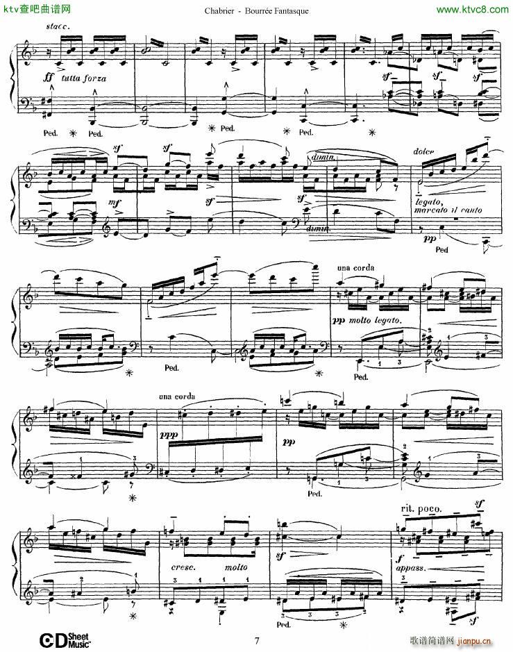 Chabrier Bourre Fantasque(V)7