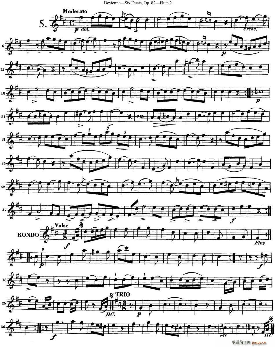 ¾S{(g)L(chng)ѶСOp 82 Flute 2 NO 5(ѺV)1