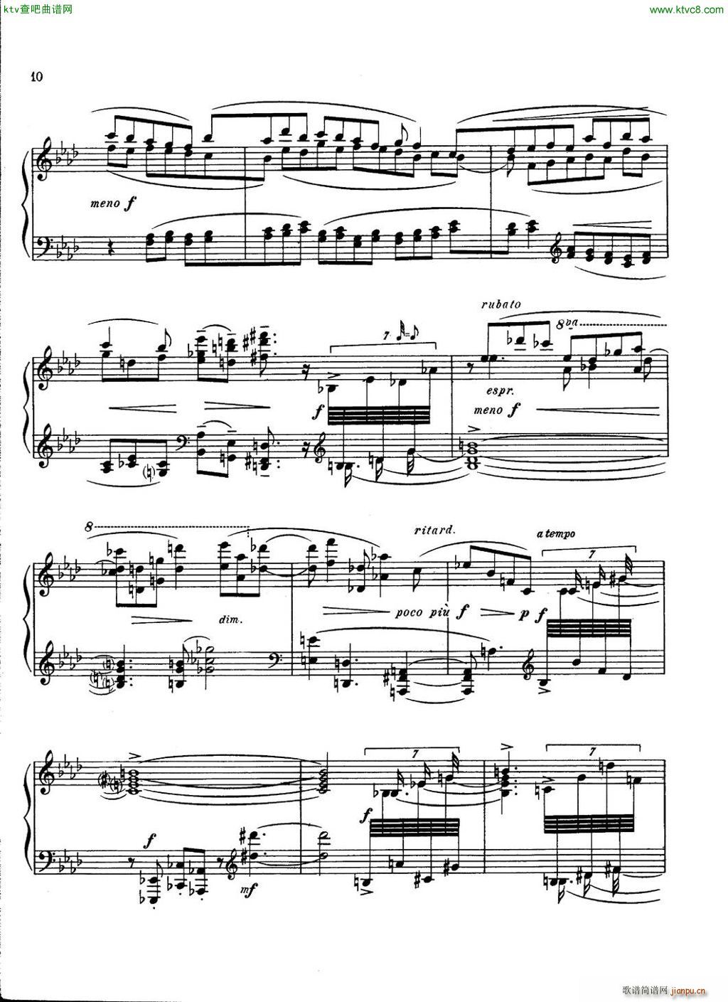 Carter Piano Sonata(V)10