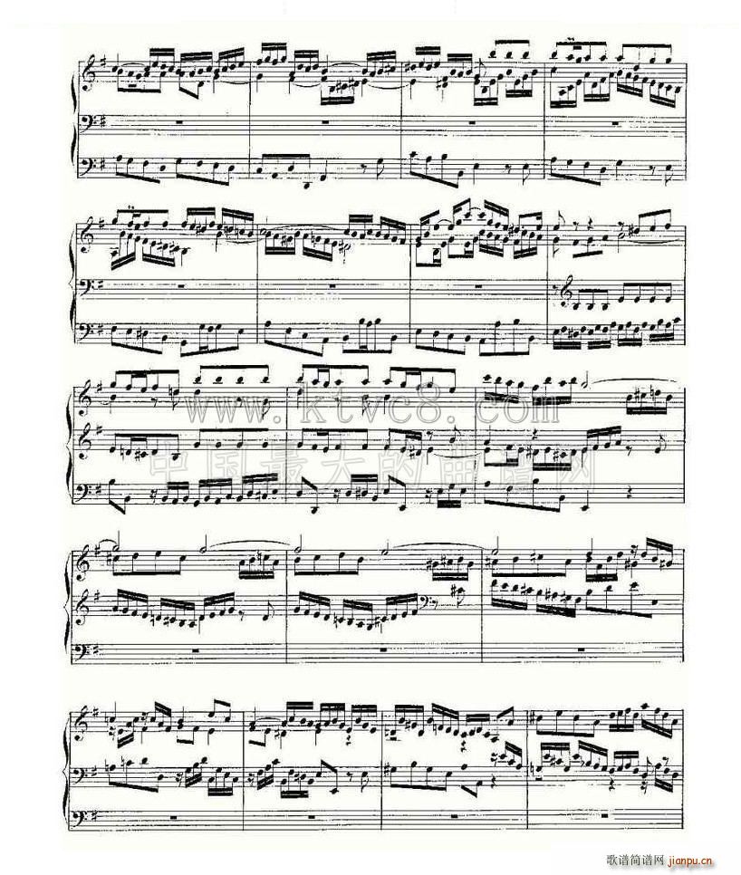 Prelude and Fugue in G Major BWV 541 L(fng)V(ʮּ)6
