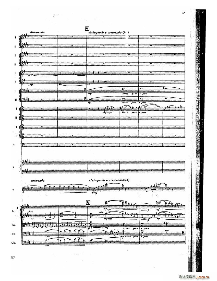 Barber op 14 Violin Concerto Score (V)6