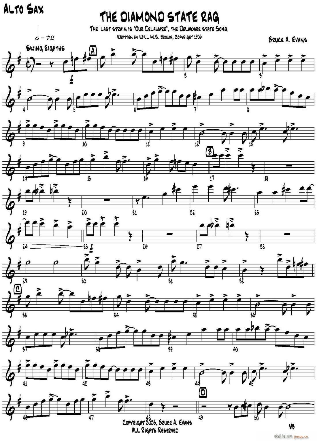 THE DIAMOND STATE RAG  _˹(V)1
