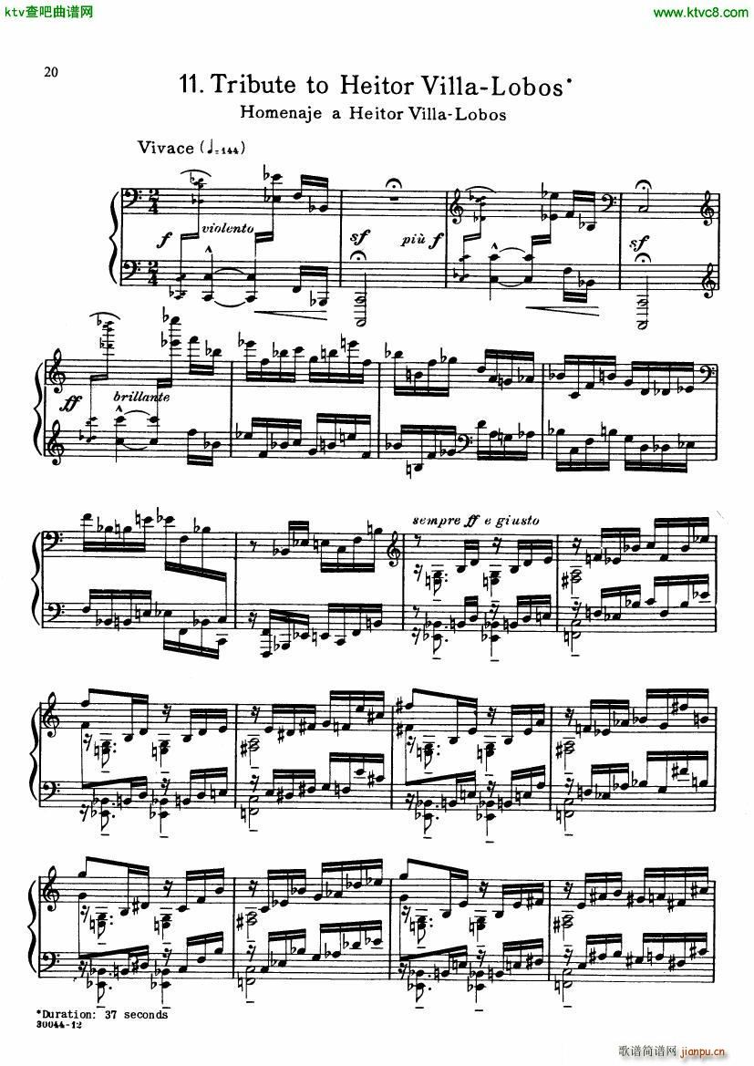 ginastera preludios americanos(V)19