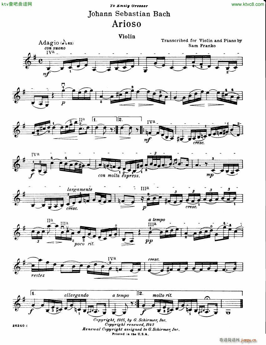 Bach Franko Arioso piano violin or cello(V)5