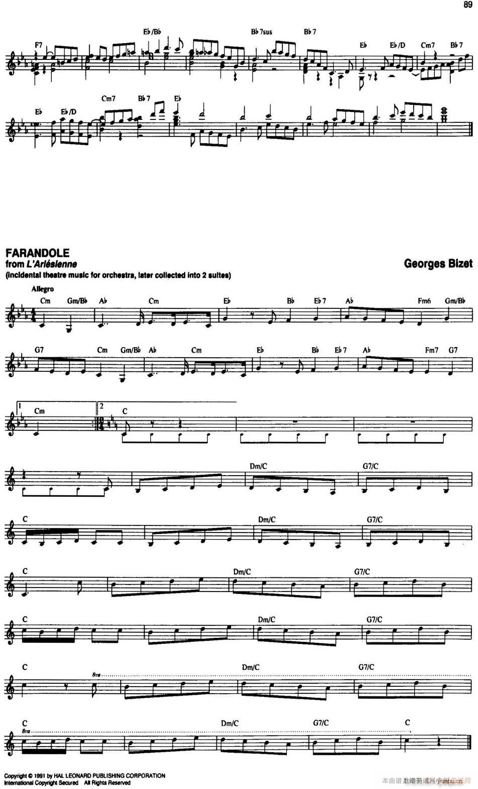 The Real Little Classical Fake Book P81 100(ʮ�ּ�����)9