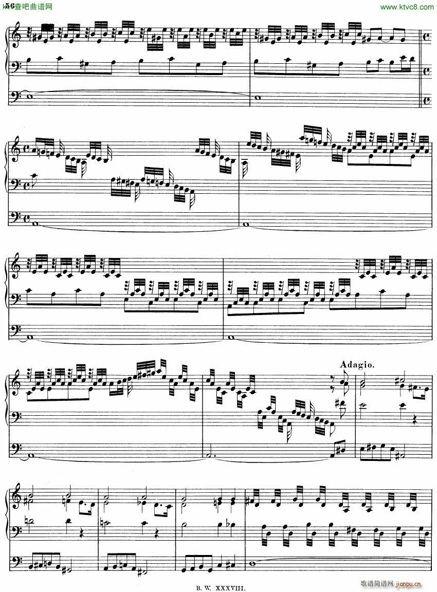 Bach JS BWV 561 Fantasia Fugue in Am(V)8