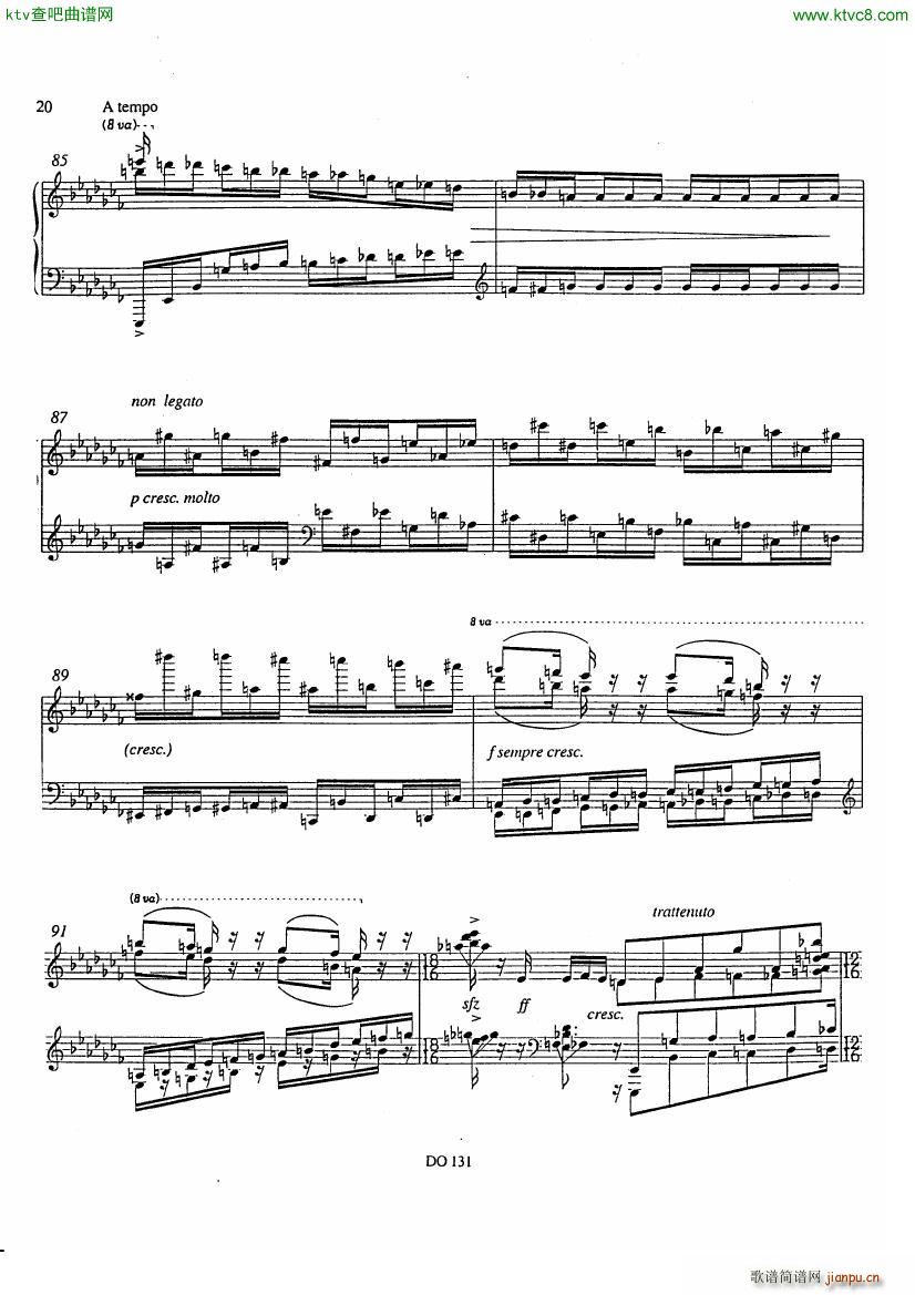 Etude No 12 Prlude et Fugue(V)18