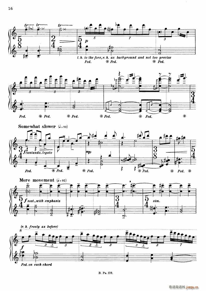 Copland Piano Fantasy(V)13