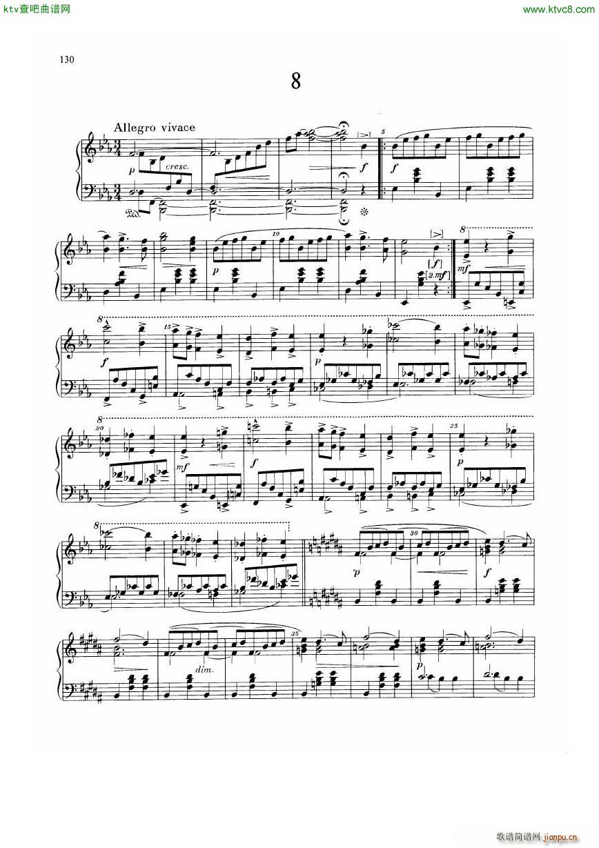 Dvorak Walzer op 54(V)33