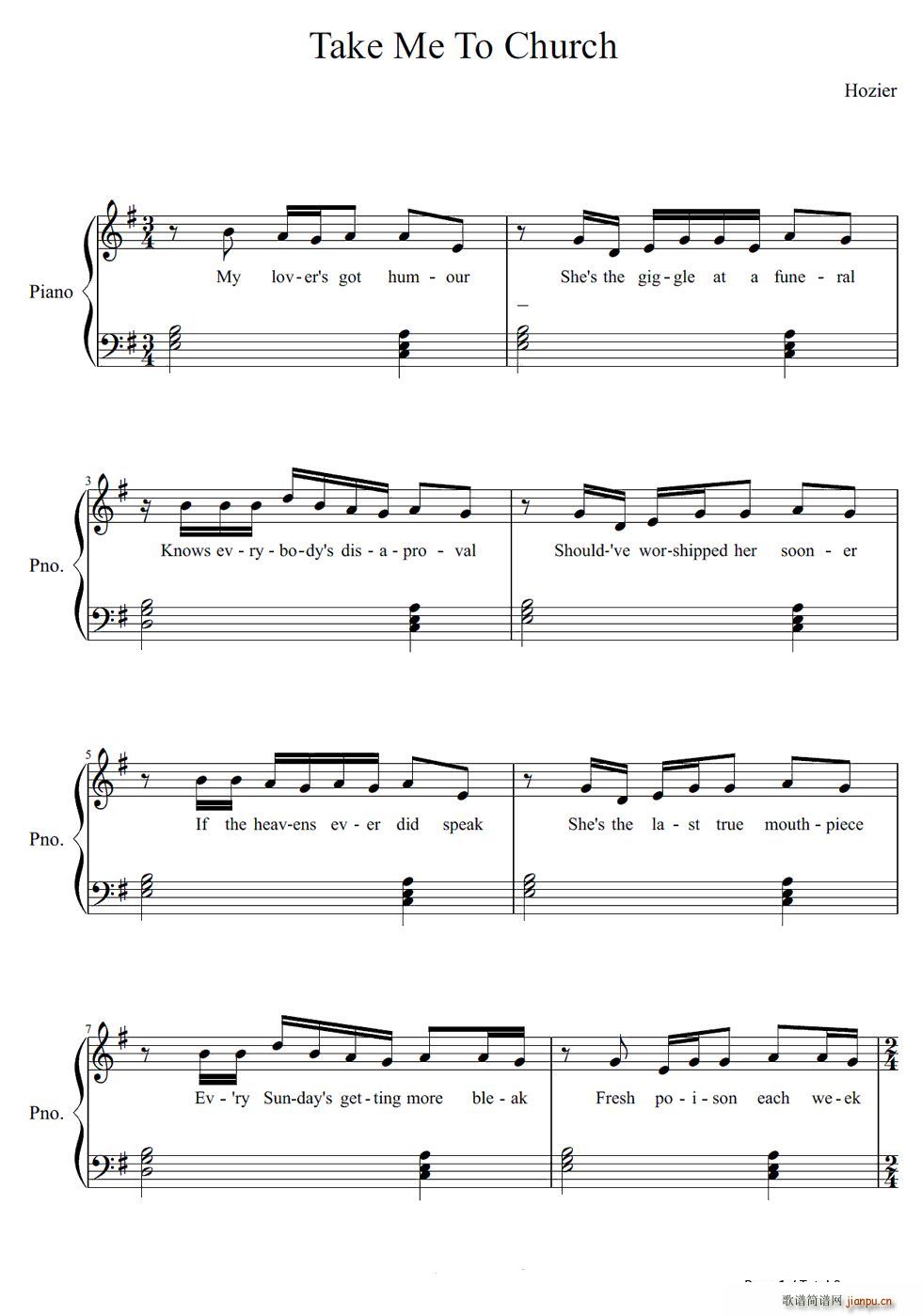 Take Me to Church(V)1
