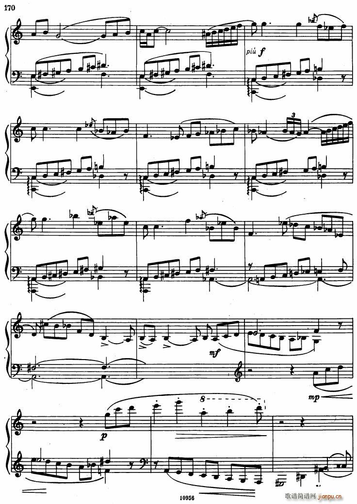 Bartok SZ 107 Mikrokosmos for Piano 140 153(V)31
