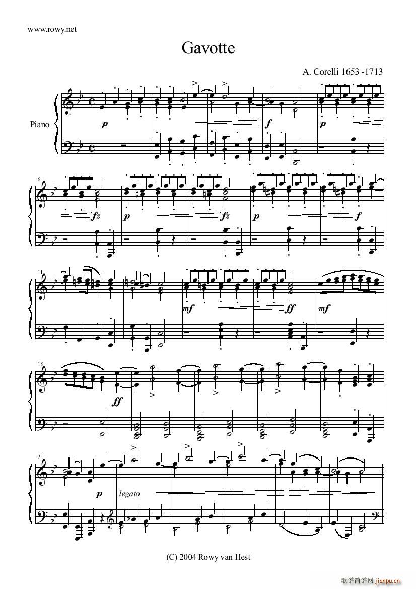 Corelli Gavotte(V)1