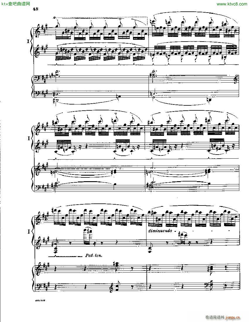 Franck Les Djinns 2 Piano Reduction(V)46