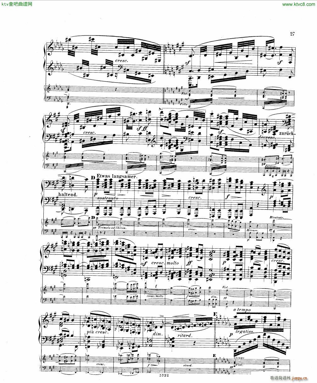 Fuchs Piano concerto Op 27 I(V)25