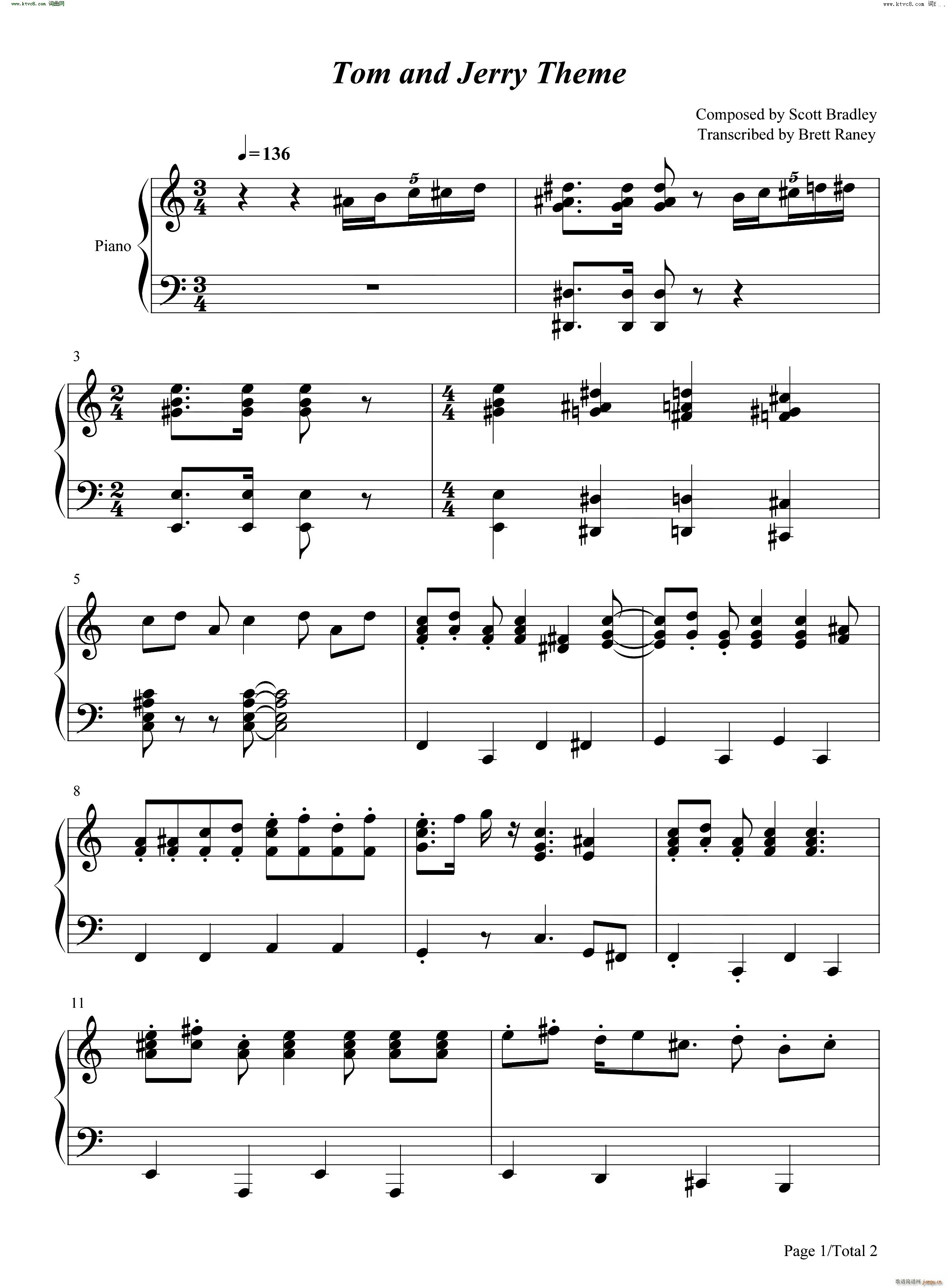 ؈} Tom and Jerry Theme(V)1