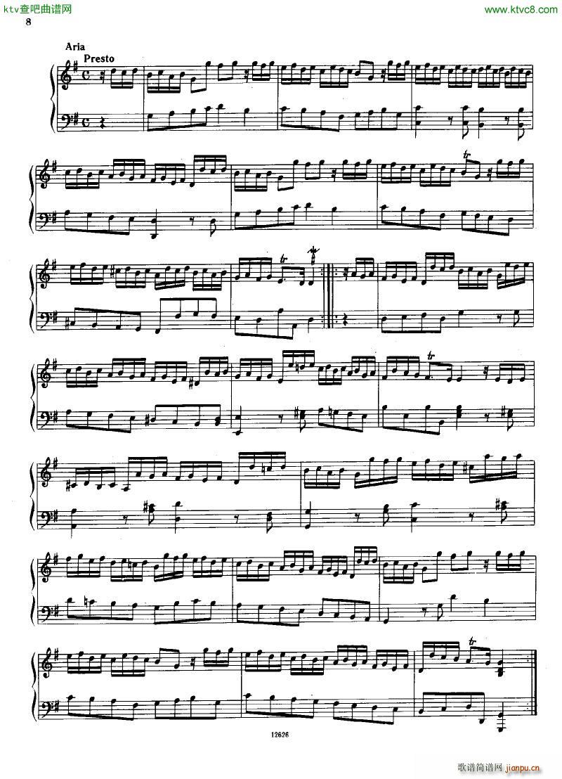 H ndel 1 Suiten for Piano Book 2(V)6