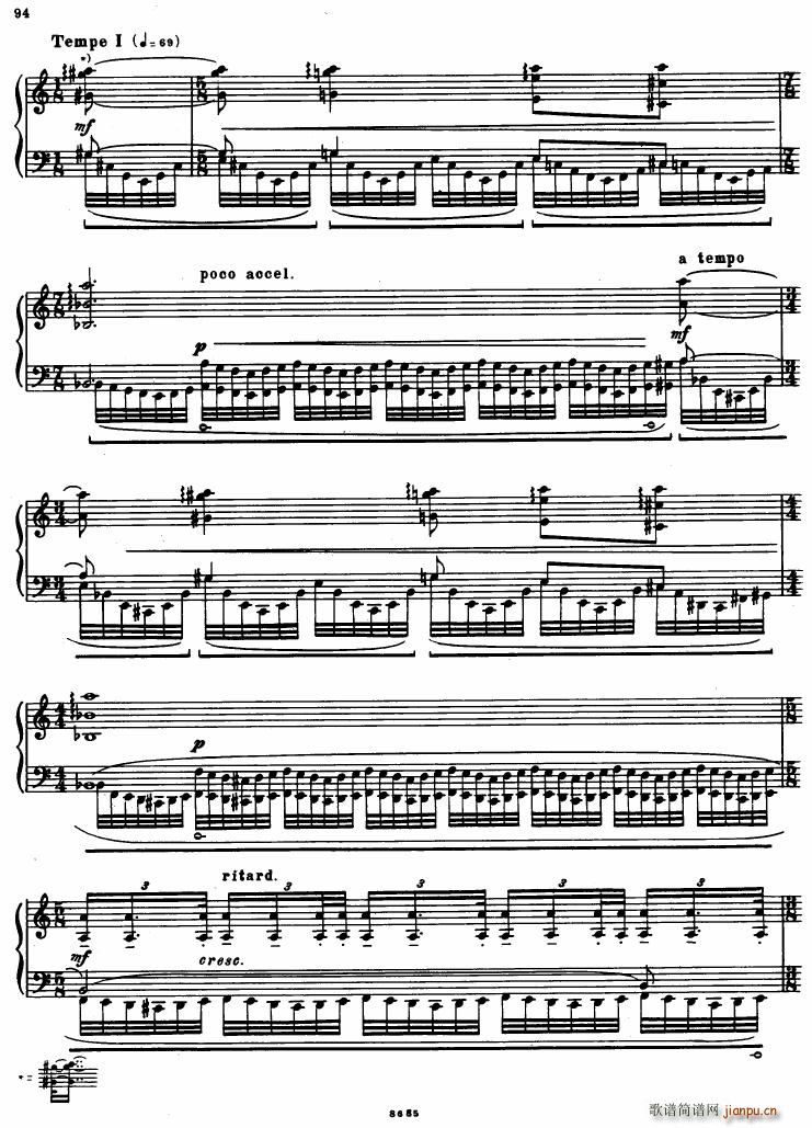 Bartok SZ 41 Deux Elegies op 8b(V)11