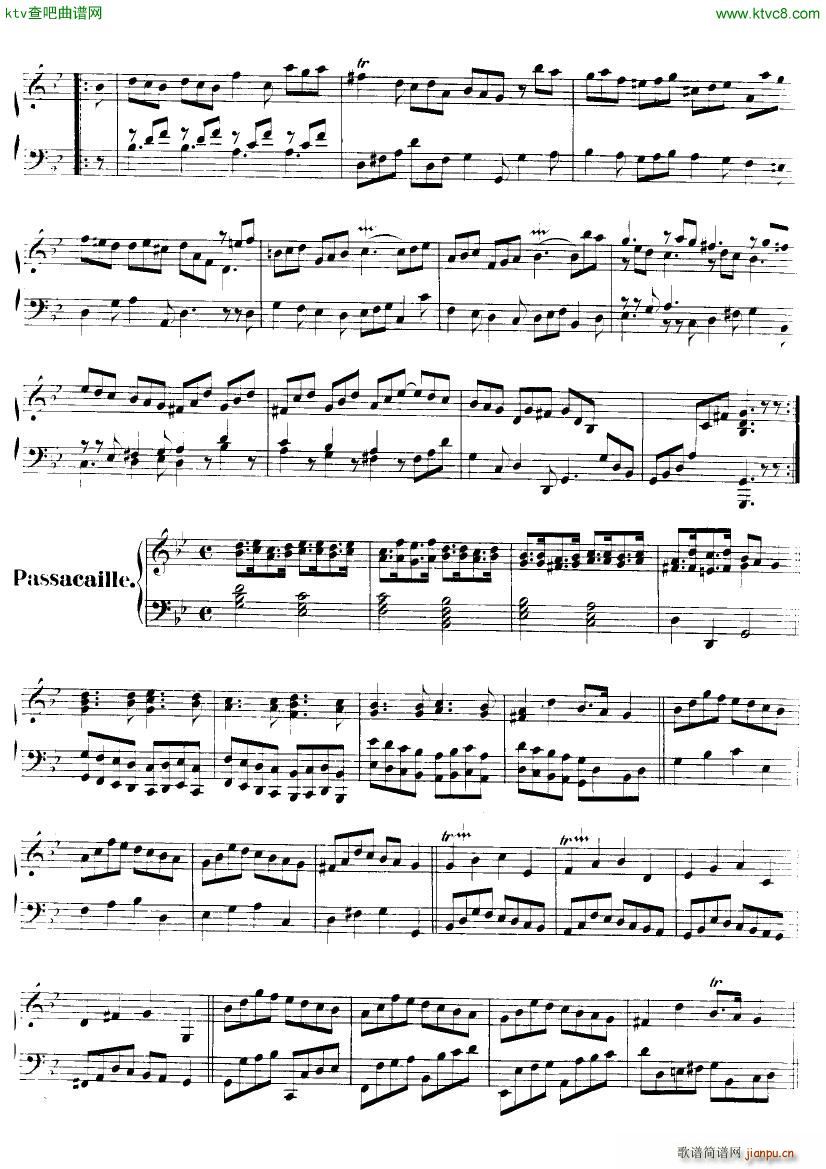 Handel Suite in G minor G250 255(V)7