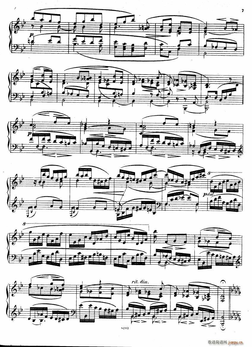 Brahms Stark Haydn Variations pno solo(V)6