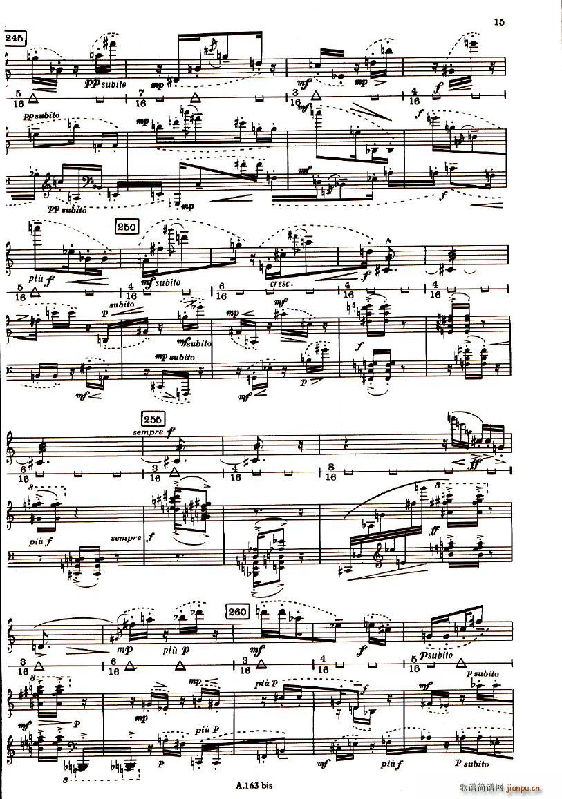 Boulez Sonatine Pour Flute Et Piano(V)15