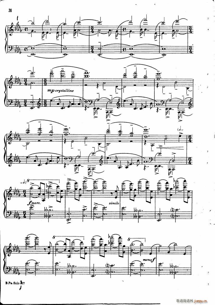 Copland Piano Sonata(V)27