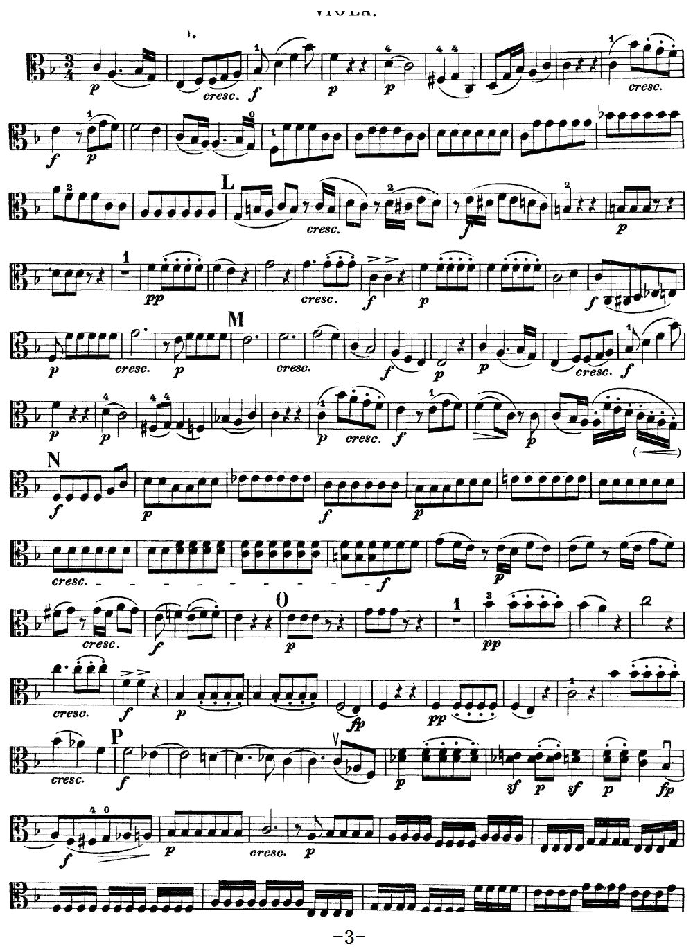 Mozart Quartet No 19 in C Major K 465 Viola(ʮּ)3