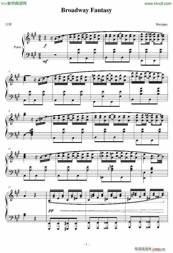 Broadway Fantasy(V)1