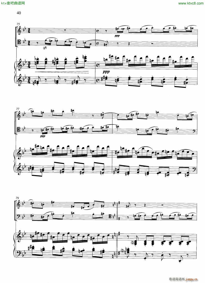 Francaix Trio for oboe bassoon and piano (V)13